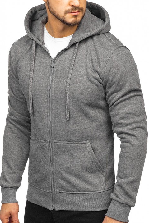 Vyriškas džemperis FORD GREY, Spalvos: pilka, IVET.EU - Madinga apranga