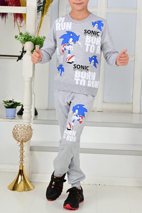 Souprava pro chlapce HADGEHOG GREY, Barva: šedá, IVET.EU - Stylové oblečení