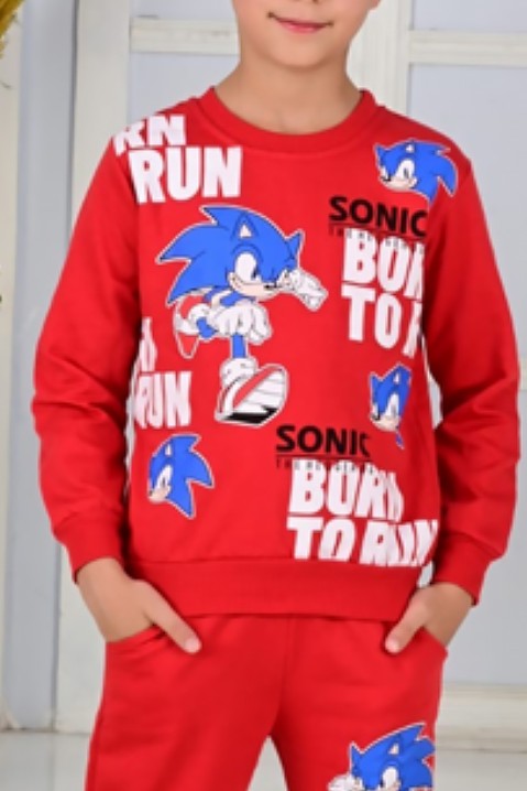 Souprava pro chlapce HADGEHOG RED, Barva: červená, IVET.EU - Stylové oblečení