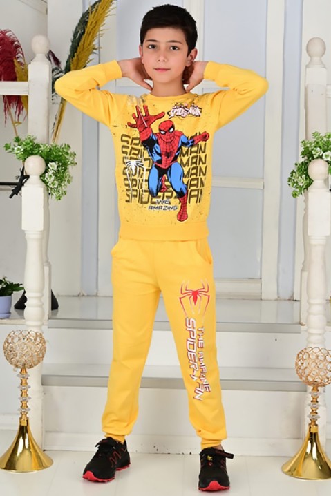 Chlapecká souprava SUPERHERO YELLOW, Barva: žlutá, IVET.EU - Stylové oblečení