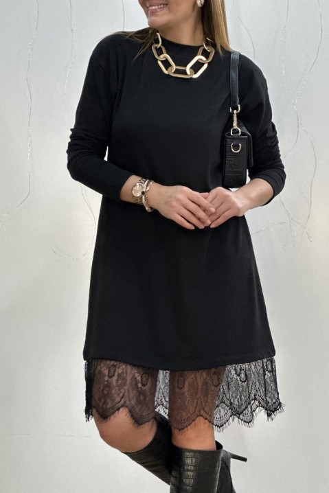 Šaty DEREMOLA, Barva: černá, IVET.EU - Stylové oblečení
