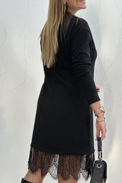 Suknelė DEREMOLA, Spalvos: juoda, IVET.EU - Madinga apranga