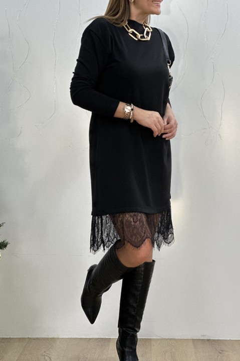 Šaty DEREMOLA, Farba: čierna, IVET.EU - Štýlové oblečenie