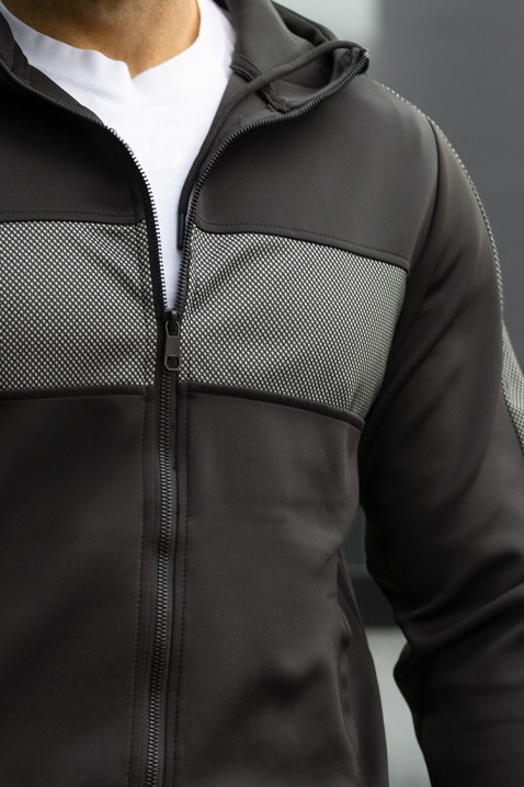 Pánská sportovní souprava ABIGALO BLACK, Barva: černá, IVET.EU - Stylové oblečení