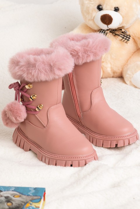 Boty pro dívky KARMELITA PINK, Barva: ružová, IVET.EU - Stylové oblečení