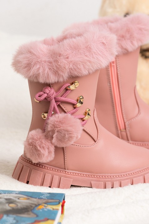 Boty pro dívky KARMELITA PINK, Barva: ružová, IVET.EU - Stylové oblečení