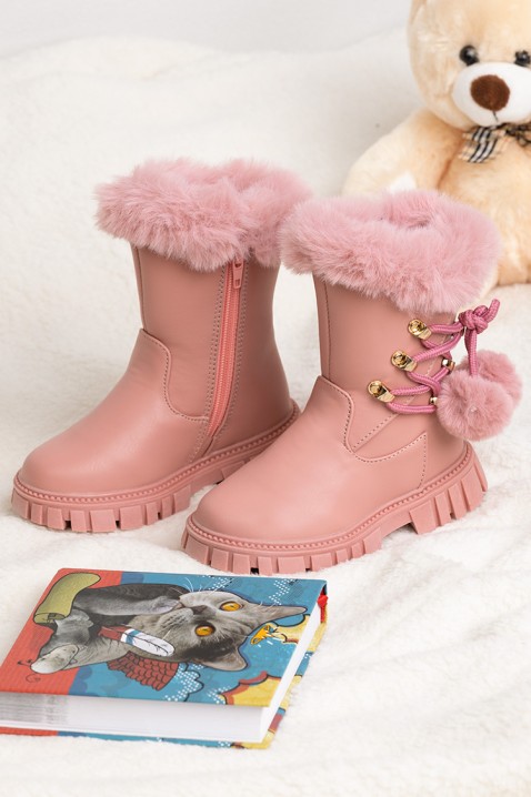 Boty pro dívky KARMELITA PINK, Barva: ružová, IVET.EU - Stylové oblečení