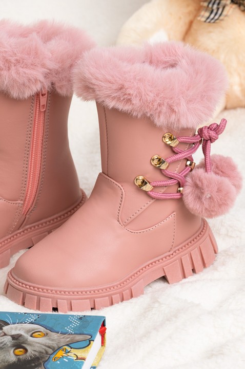 Boty pro dívky KARMELITA PINK, Barva: ružová, IVET.EU - Stylové oblečení
