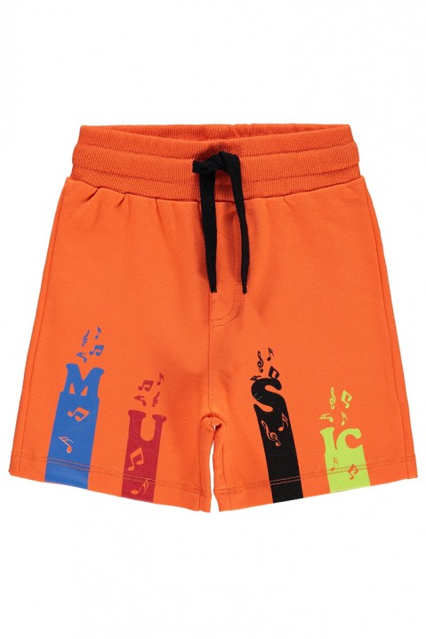 Šortky pro chlapce MERMENO ORANGE, Barva: oranžová, IVET.EU - Stylové oblečení