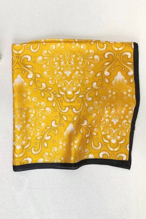 Šátek ORPHELIA 70x70 cm, Barva: žlutá, IVET.EU - Stylové oblečení