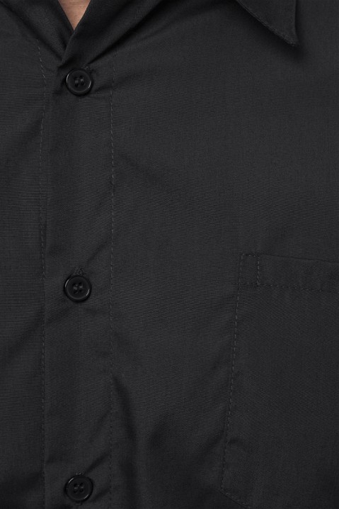Pánská košile MALTIVO BLACK, Barva: černá, IVET.EU - Stylové oblečení