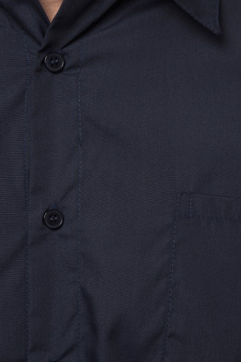 Pánská košile MALTIVO NAVY, Barva: tmavomodrá, IVET.EU - Stylové oblečení