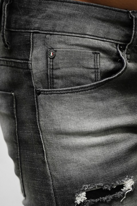 Pánske džínsy ALFONSO, Farba: šedá, IVET.EU - Štýlové oblečenie