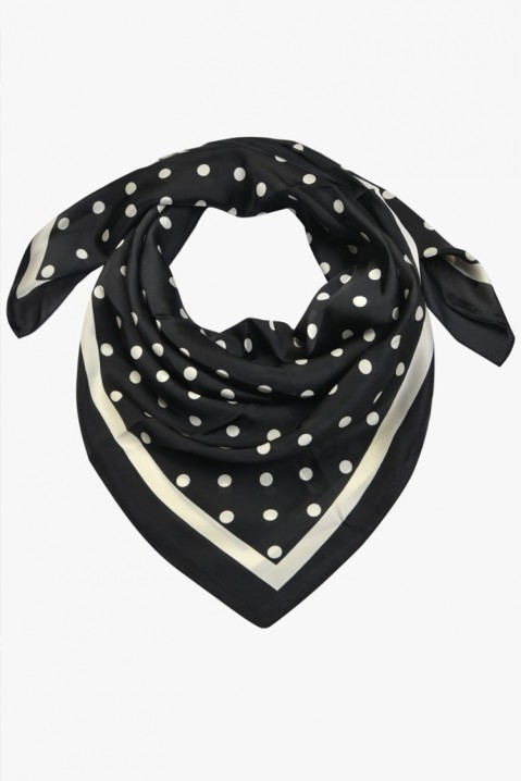 Šátek SOLEVA 70x70 cm, Barva: černo-bílá, IVET.EU - Stylové oblečení