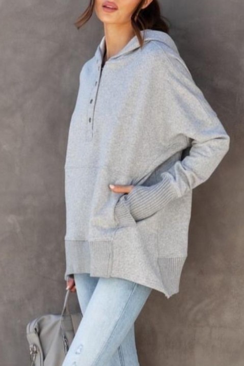 Φούτερ RAMONSA GREY, Χρώμα: γκρι, IVET.EU - Εκπτώσεις έως -80%