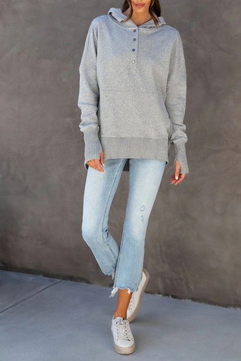 Φούτερ RAMONSA GREY, Χρώμα: γκρι, IVET.EU - Εκπτώσεις έως -80%