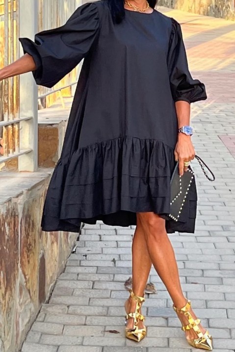 Šaty VALELDA, Farba: čierna, IVET.EU - Štýlové oblečenie