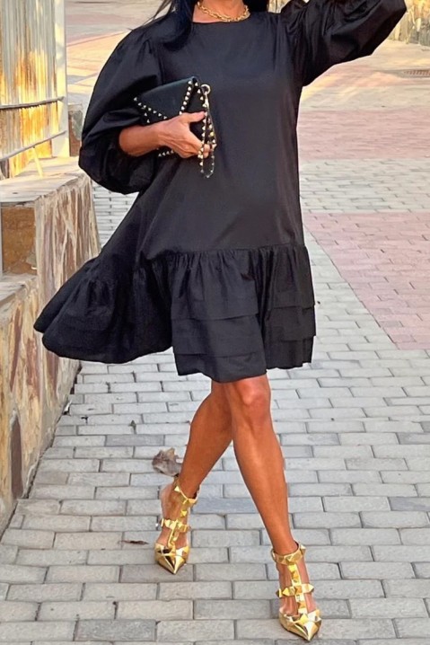 Šaty VALELDA, Barva: černá, IVET.EU - Stylové oblečení