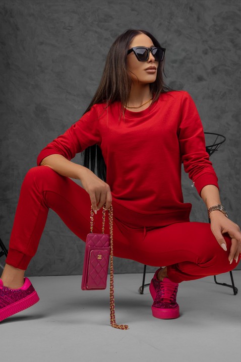 Dámský komplet REBELDA RED, Barva: červená, IVET.EU - Stylové oblečení