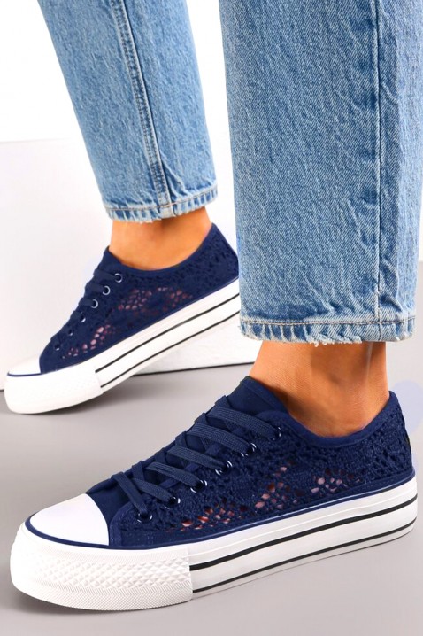 Dámské tenisky LACY BLUE, Barva: světlemodrá, IVET.EU - Stylové oblečení