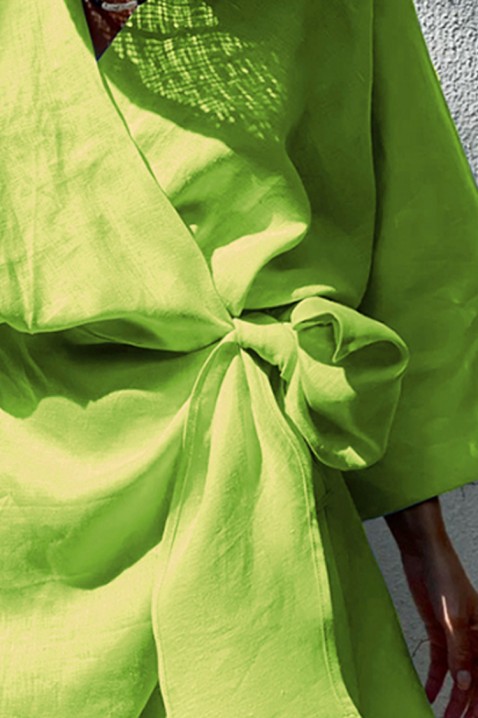 Šaty JULSINDA LIME, Barva: limetková, IVET.EU - Stylové oblečení