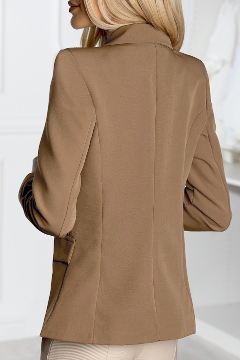 Moteriškas švarkas FITOZA CAMEL, Spalvos: šviesiai ruda, IVET.EU - Madinga apranga