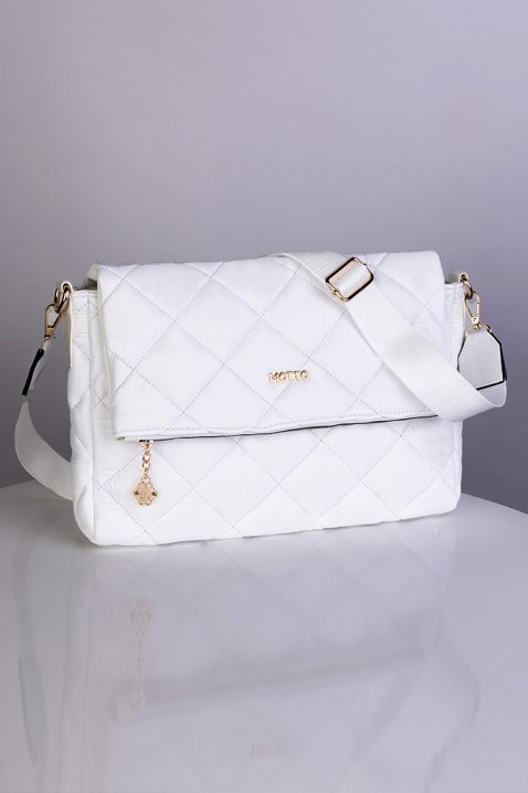 Dámská kabelka TENOLDA WHITE, Barva: bílá, IVET.EU - Stylové oblečení