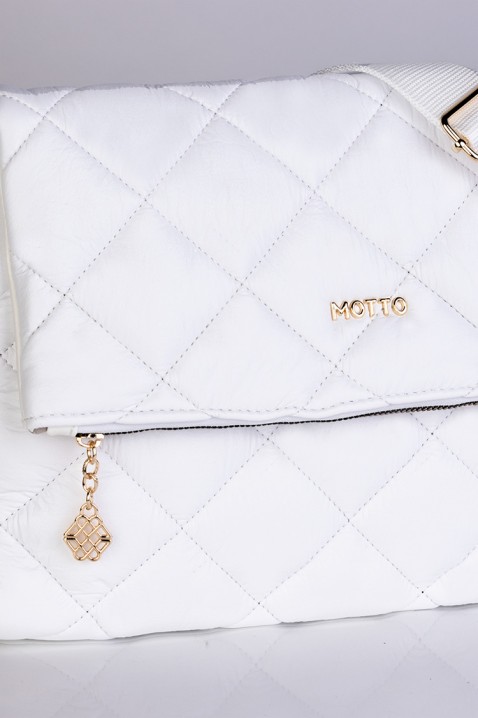Dámská kabelka TENOLDA WHITE, Barva: bílá, IVET.EU - Stylové oblečení