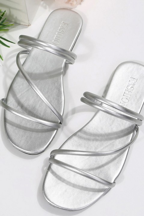 Γυναικείες παντόφλες RETERGA SILVER, Χρώμα: ασημί, IVET.EU - Εκπτώσεις έως -80%