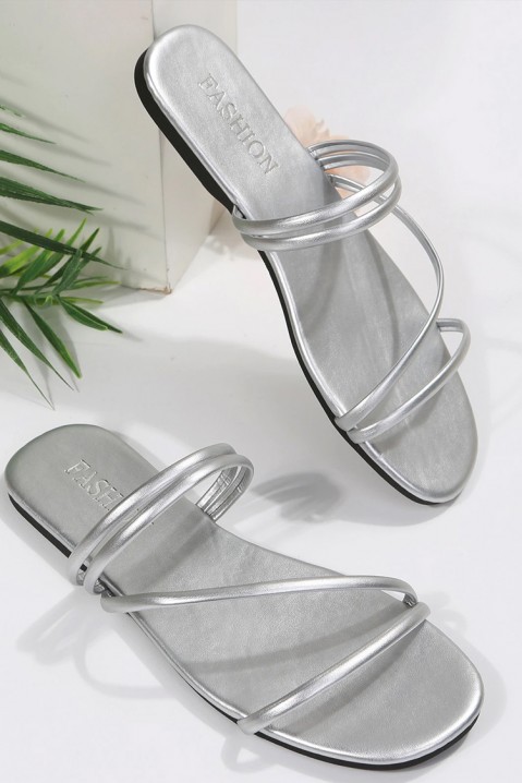 Γυναικείες παντόφλες RETERGA SILVER, Χρώμα: ασημί, IVET.EU - Εκπτώσεις έως -80%