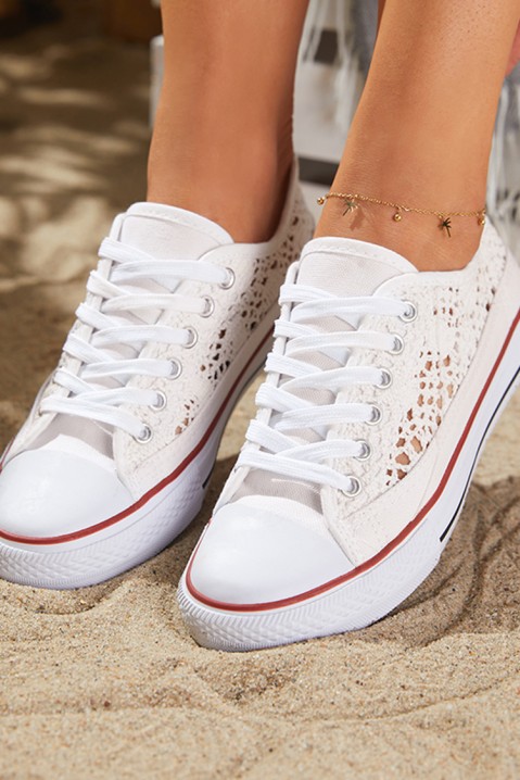 Γυναικεία παπούτσια LACY WHITE, Χρώμα: άσπρο, IVET.EU - Εκπτώσεις έως -80%