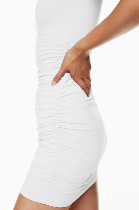 Φόρεμα ZARELIA WHITE, Χρώμα: άσπρο, IVET.EU - Εκπτώσεις έως -80%