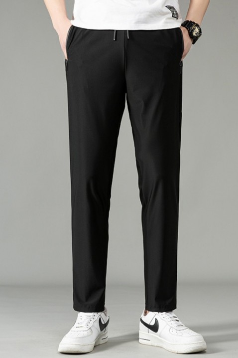 Vyriškos kelnės BARFIN BLACK, Spalvos: juoda, IVET.EU - Madinga apranga