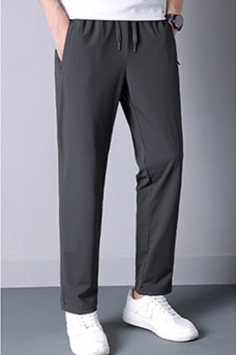 Pánske nohavice BARFIN GRAFIT, Farba: šedá, IVET.EU - Štýlové oblečenie