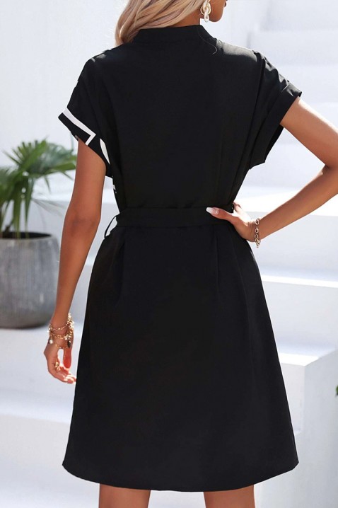 Φόρεμα SINESITA, Χρώμα: μαύρο και άσπρο, IVET.EU - Εκπτώσεις έως -80%