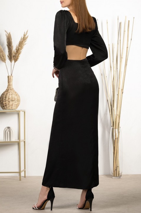 Šaty MERELTA BLACK, Barva: černá, IVET.EU - Stylové oblečení