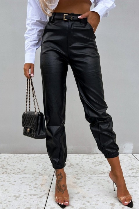 Moteriškas kelnės GARBONA BLACK, Spalvos: juoda, IVET.EU - Madinga apranga