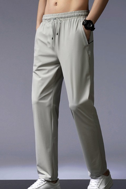 Pánské kalhoty BARFIN GREY, Barva: šedá, IVET.EU - Stylové oblečení