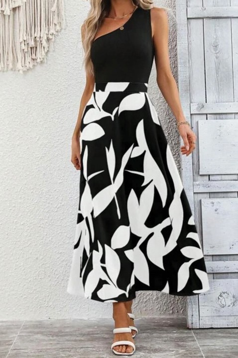 Φόρεμα TRALSEA, Χρώμα: μαύρο και άσπρο, IVET.EU - Εκπτώσεις έως -80%