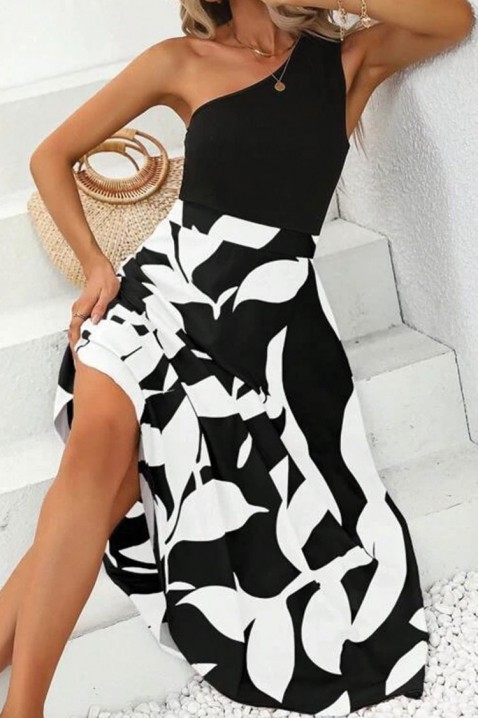 Φόρεμα TRALSEA, Χρώμα: μαύρο και άσπρο, IVET.EU - Εκπτώσεις έως -80%