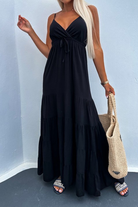 Φόρεμα BANJELA BLACK, Χρώμα: μαύρο, IVET.EU - Εκπτώσεις έως -80%