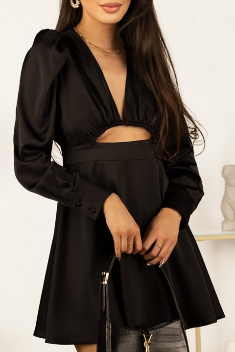 Suknelė MEFORGA BLACK, Spalvos: juoda, IVET.EU - Madinga apranga