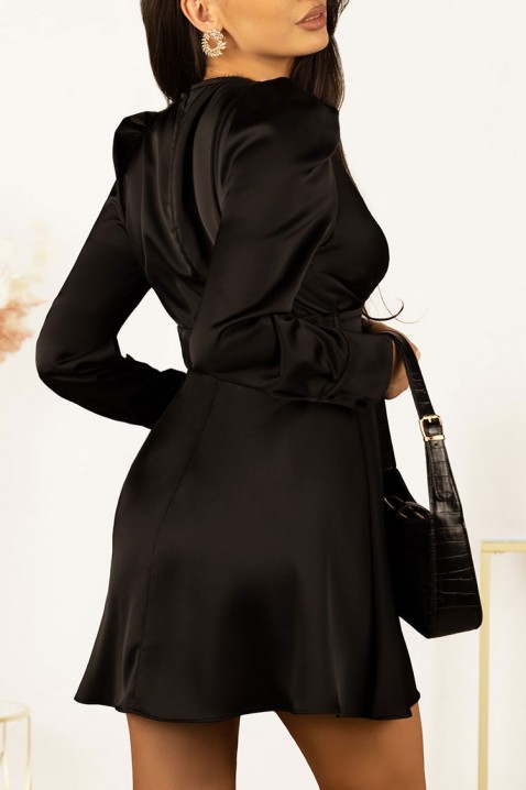 Suknelė MEFORGA BLACK, Spalvos: juoda, IVET.EU - Madinga apranga