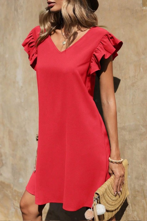 Φόρεμα NEOLMEGA RED, Χρώμα: κόκκινο, IVET.EU - Εκπτώσεις έως -80%