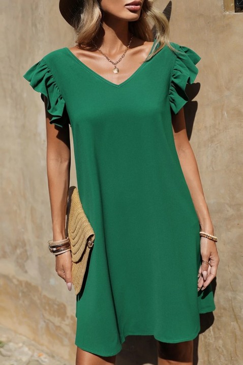 Šaty NEOLMEGA GREEN, Farba: zelená, IVET.EU - Štýlové oblečenie