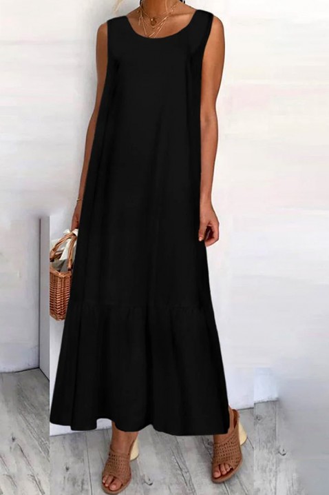 Φόρεμα ALTISIA BLACK, Χρώμα: μαύρο, IVET.EU - Εκπτώσεις έως -80%