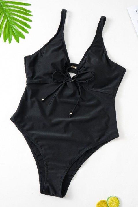 Vientisas maudymosi kostiumėlis RELMIA BLACK, Spalvos: juoda, IVET.EU - Madinga apranga