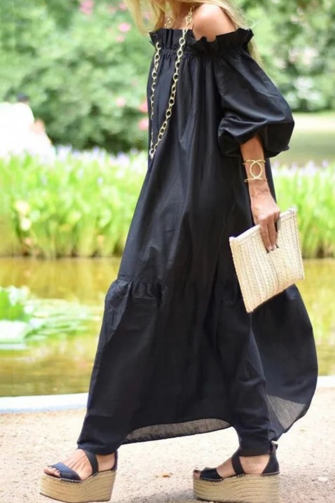 Šaty RENSALDA BLACK, Barva: černá, IVET.EU - Stylové oblečení