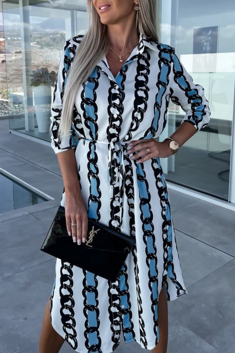 Šaty REMARIA BLUE, Barva: světlemodrá, IVET.EU - Stylové oblečení