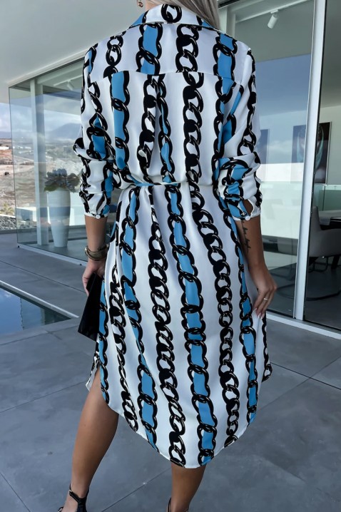 Šaty REMARIA BLUE, Barva: světlemodrá, IVET.EU - Stylové oblečení